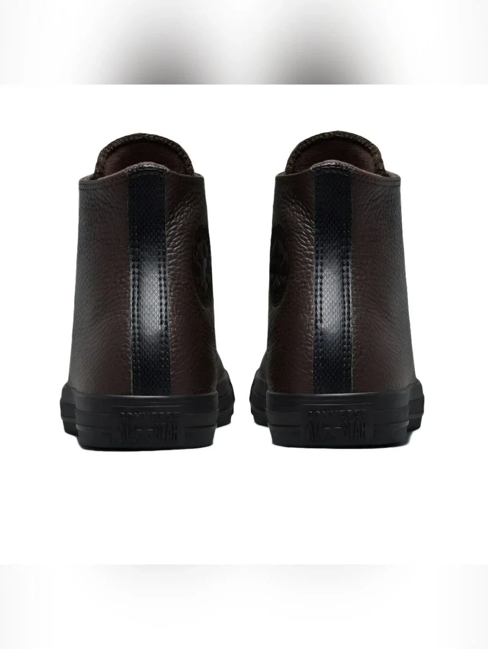 Classic High-Top Men's Leather Sneaker - Dark Brown